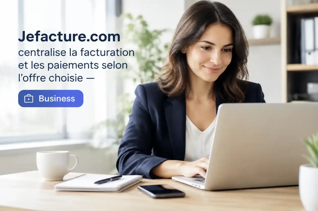 Jefacture.com centralise la facturation et les paiements selon l’offre choisie