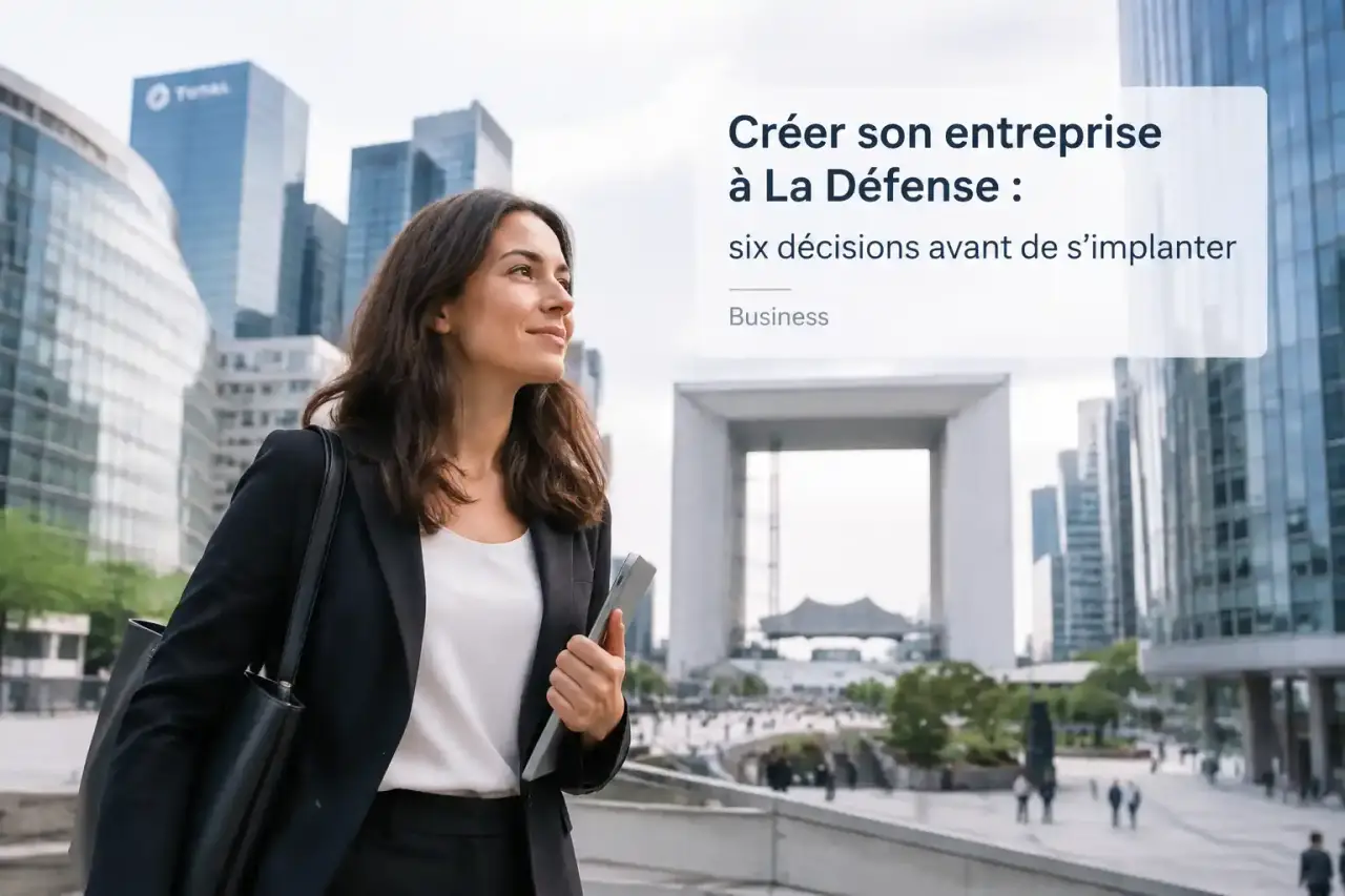 Créer son entreprise à La Défense : six décisions avant de s’implanter